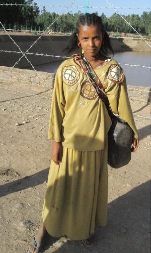  Girl at the Queen of Sheba's Bath 