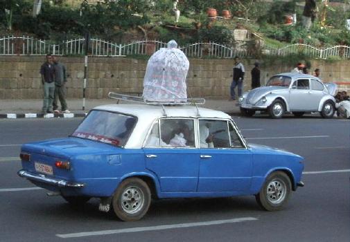  Taxi, wedding procession 