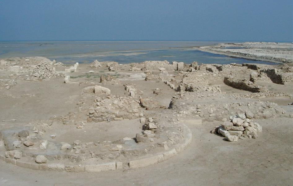 Archeological digs at Qala'at al Bahrain