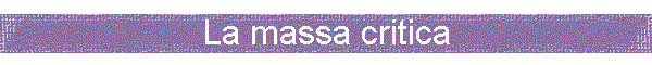 La massa critica