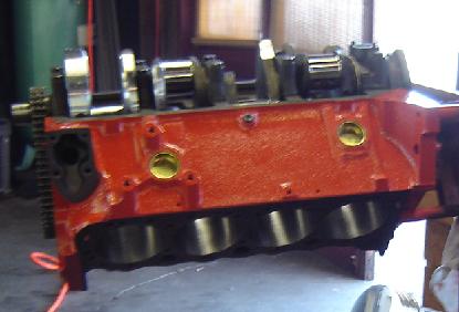 Partially build short block