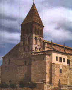 Aspecto parcial de la iglesia de Santa Eulalia
