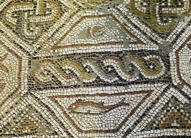 mosaico de los peces