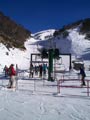 At the end of a Blue run, that was fun