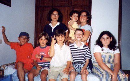 Eu e os meus amigos ...