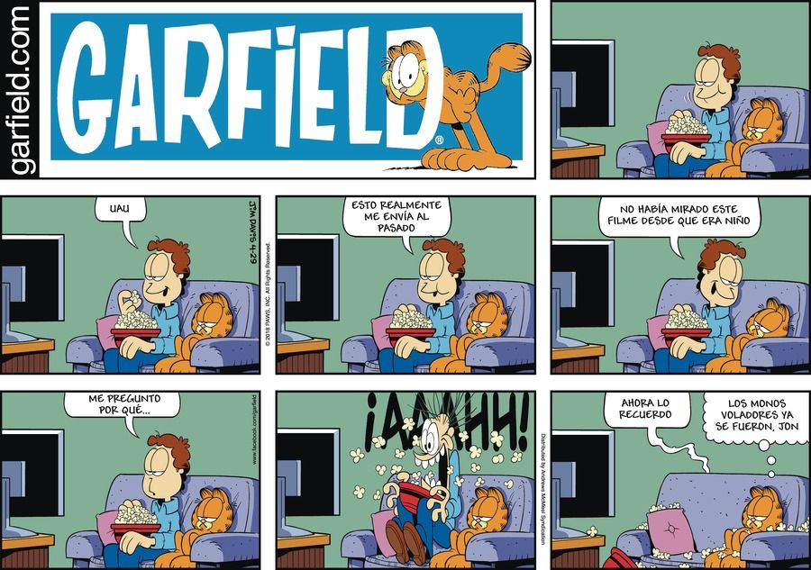 Comic de Garfield