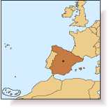 Spain situation in Europe