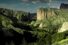 View from the observatory of Pe�ueco(Viguera)