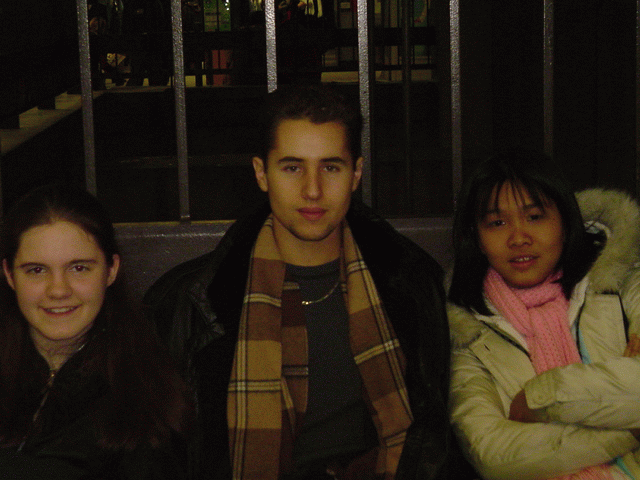 John is the guy, who study in Champlain