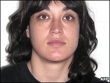 Suspected Eta member Itxaso Legorburu Madinabeitia