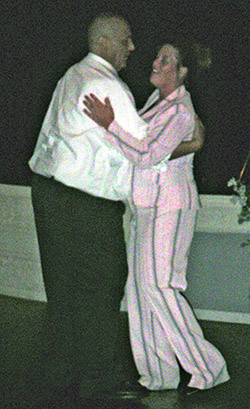 Joey dancing with daughter Kathy