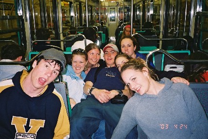 Hebert's Paris group in the Metro