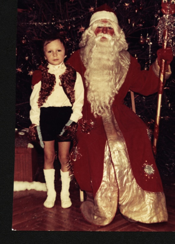 Meeting with Santa or St Niklaus