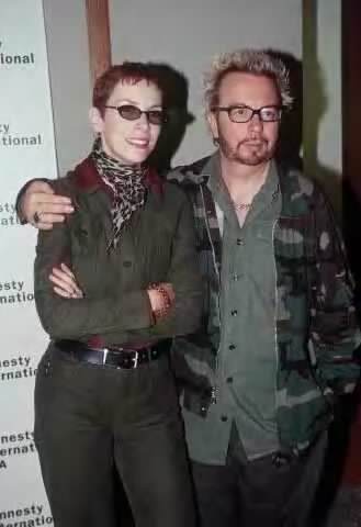 Eurythmics en el reencuentro en 1999