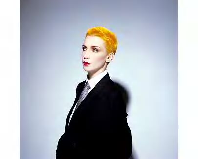 Cl�sica im�gen que representa al duo eurythmics