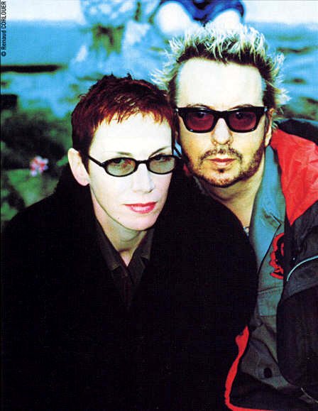 Annie y Dave en Londres en 1999 preparaban su nuevo disco, el del reencuentro.