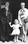 La familia Lennox Farquharson en 1957