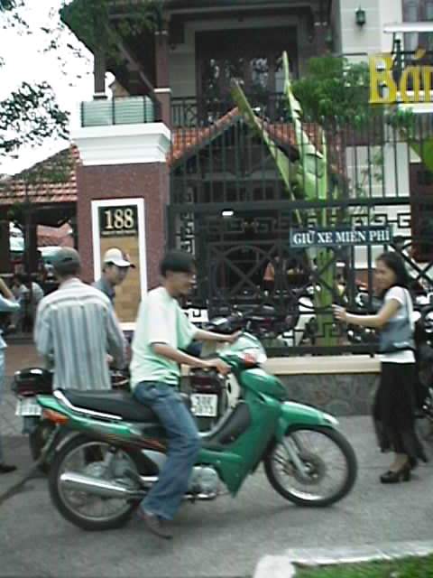 The familiar two-wheeler