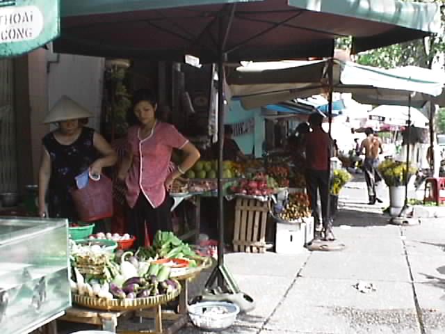 Market day in Saigon