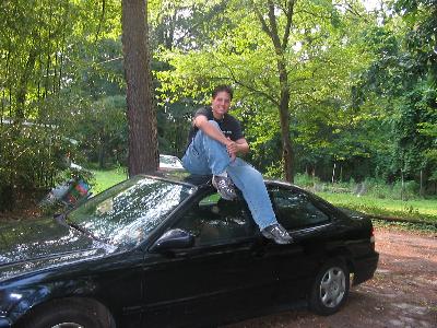 Rob and his dad's Honda Civic