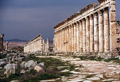 Colonnadestraat in Apamea