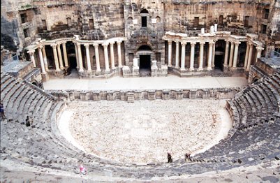 Het Romeinse theater van Bosra