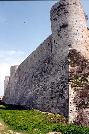 crac des chevaliers, een kruisvaarderskasteel