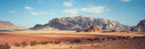 Wadi Rum, een prachtige woestijn