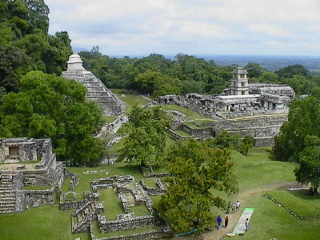 Maya ruine in Palenque