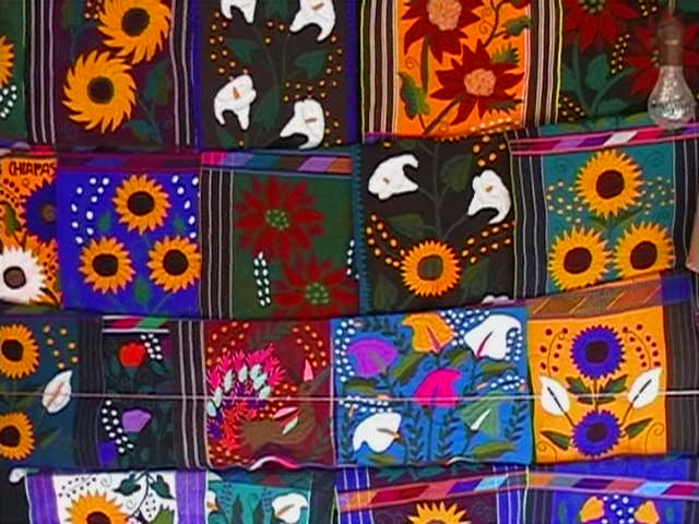 Weefwerk uit Zinacatlan