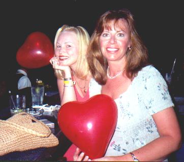 Tina and I at La Jungla Disco