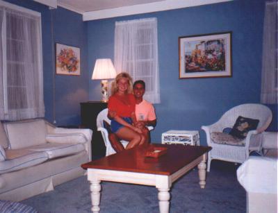 Steve and I at the Beach House