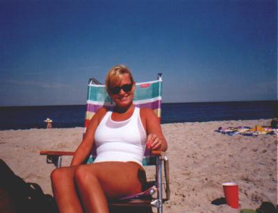 Mary Jane on the Beach at Dewey