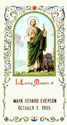 Mark's Mass Card