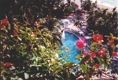 View From Our Room at Fiesta Americana
