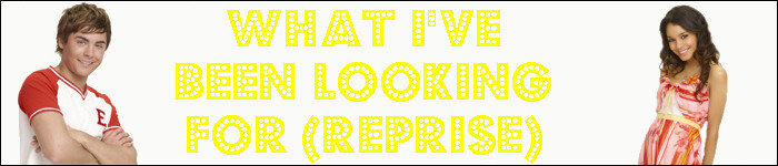 ~What I've Been Looking For (Reprise)~