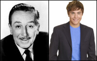 Walt Disney and Troy Bolton