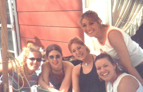 Andrea, me, Cassie, Jenni, and Janelle on that one day