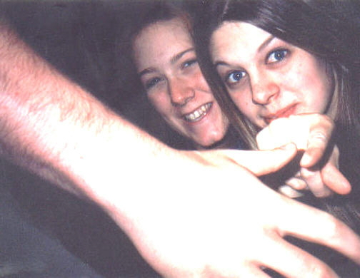Sam's modeling hand.