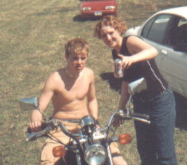 Sara and Ricky on that one day