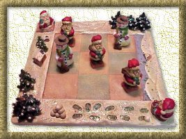 Tic Tac Toe .... Three Santas in a Row!