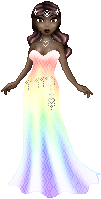 Iris, the messenger of the gods, the rainbow