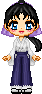 Base by Angy-Chan. This is Kaoru's costume, which she referred to as a 'dogi'. A traditional combination of a shirt and hakama.