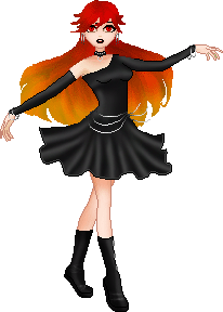 X-Men Evolution: Bastiana Lesotho, Sizzle having a sort of punky-goth day, and got caught on film! Base by Historical Dolls