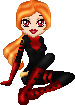 X-Men Evolution: Bastiana Lesotho, Sizzle. Base by Angy-Chan