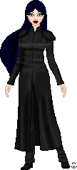 Base by Fainelloth's Dolls. Riya as she usually appears. The storyline indicates that she probably wound up altering one of Yazoo's old costumes to fit.