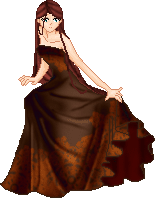 Base by Shouri. An Autumn Art Nuveau doll.