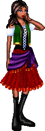 Her outfit looks so much better! It's Danika, if you can't tell. ^_^