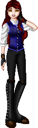 Dominga Gray from my Hunters' Tales series. She's a pre WWI vampire hunter.