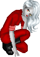 Luna Amas, the Solari Redemption. An albino Solari, she winds up workign in extreme cold climate with her fellow shipwreck survivors.